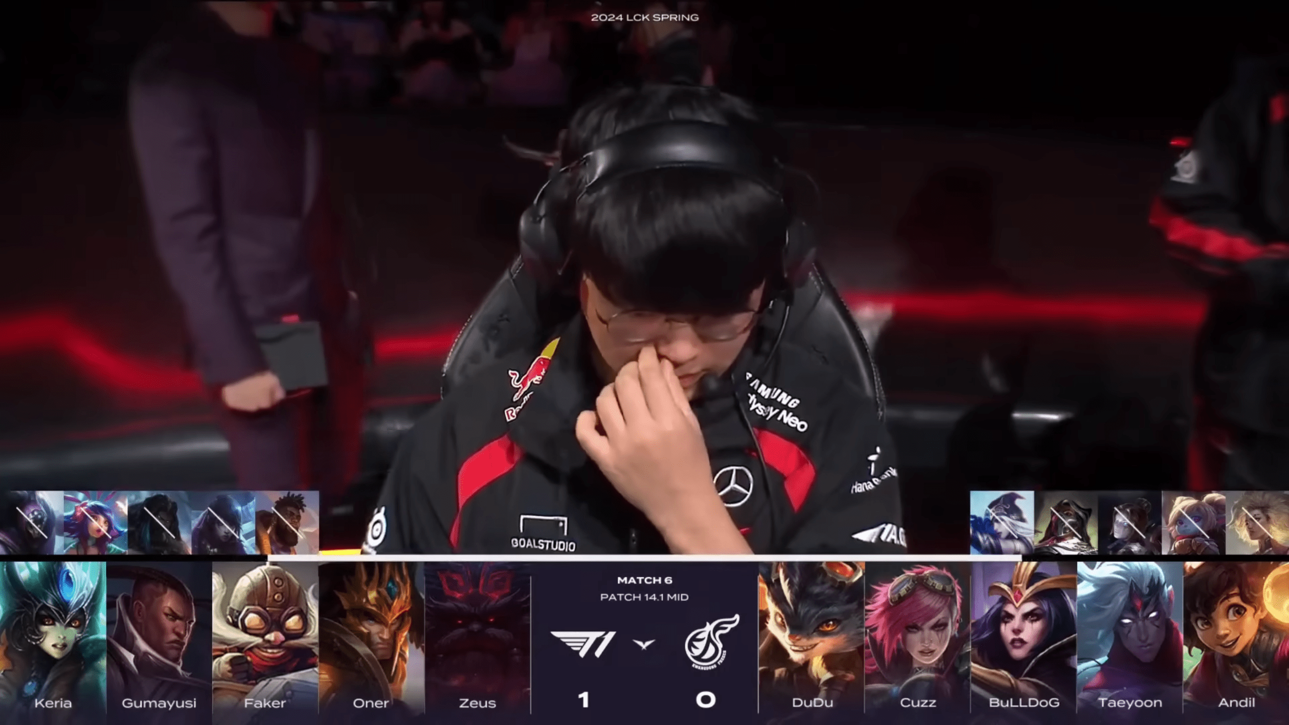 Gumayusi - Keria have used 11 different champion pairs with Lucian - Nami being the most used