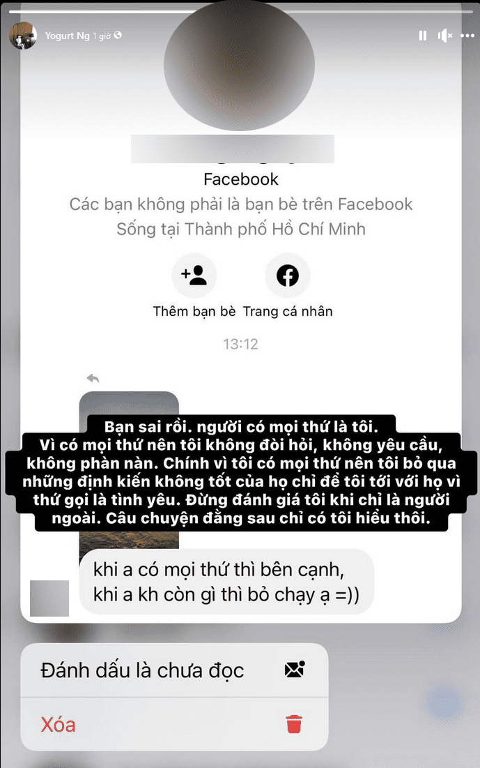 A comment 'poking fun' at Yogurt that she fiercely rebutted