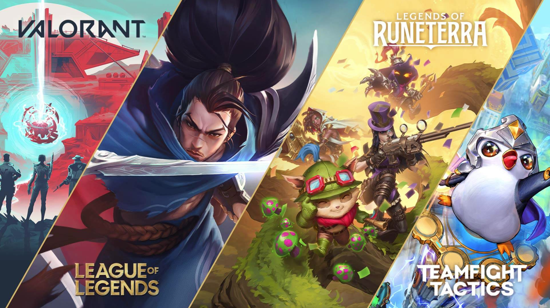 Riot's projects like VALORANT, Legends of Runeterra... have captured the hearts of gamers