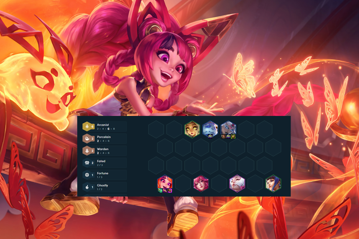 The slow roll strategy to upgrade Zoe, Amumu, and Illaoi to 3 stars will be the main playstyle of the Sorcerer composition
