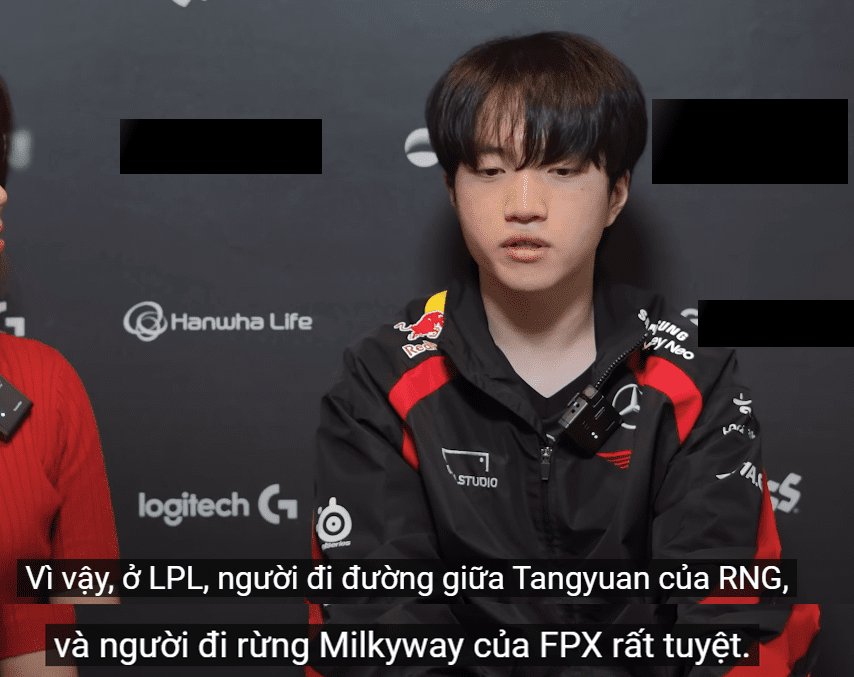 Keria recently shared: “I see Tangyuan from RNG and Milkyway from FPX playing exceptionally well right now. They are formidable opponents