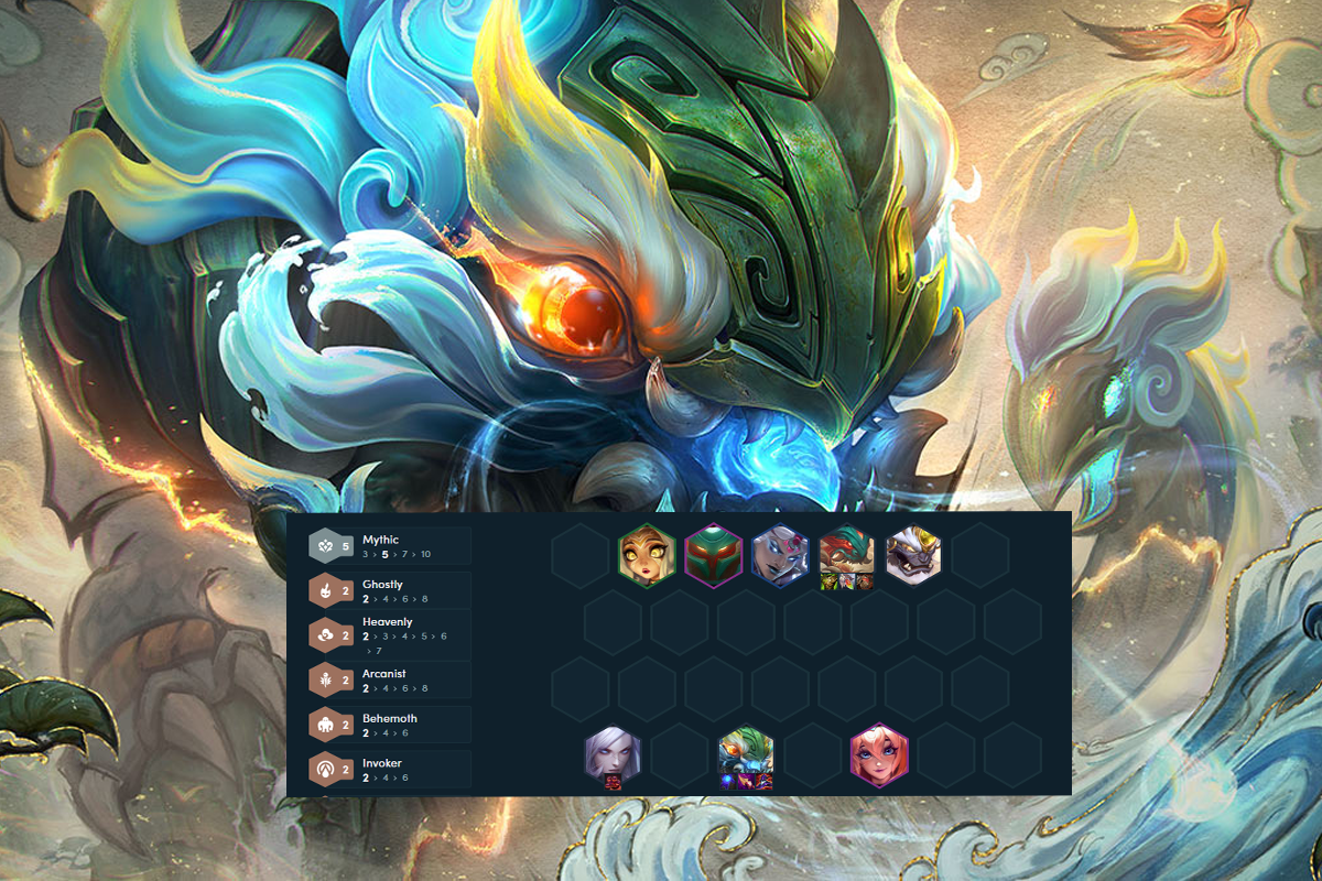 Players will focus on upgrading Kog'Maw, Cho'Gath, and Malphite when playing the Mythic - Giant composition to reach maximum power