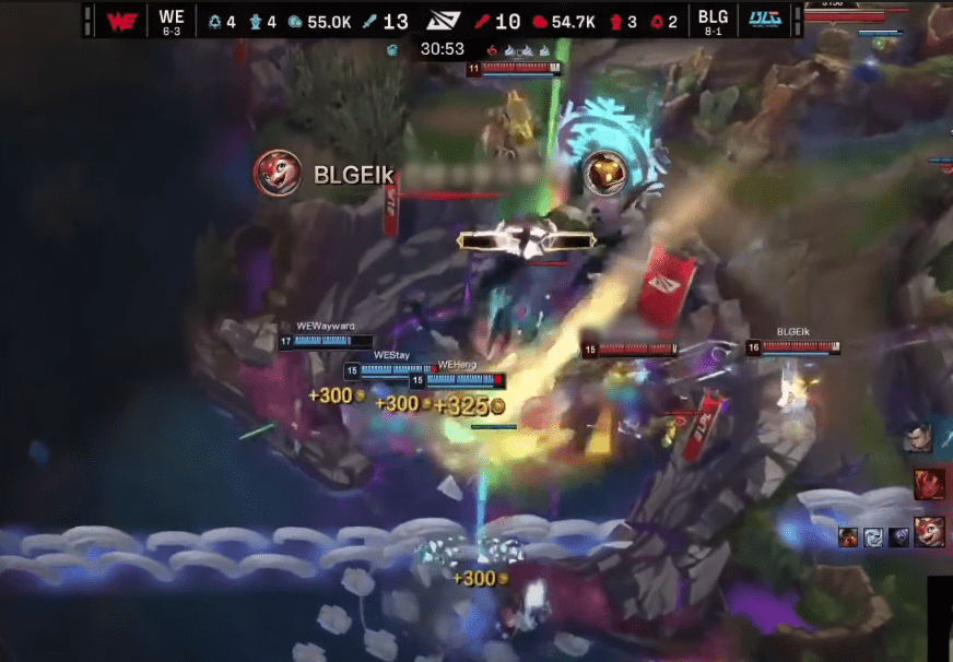 If Elk had not played excellently in the late game, BLG could have very well lost to WE