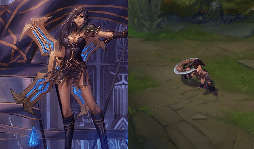 Riot has received a lot of criticism for the significant differences between the loading screen and in-game model of Sivir's Battle Princess skin