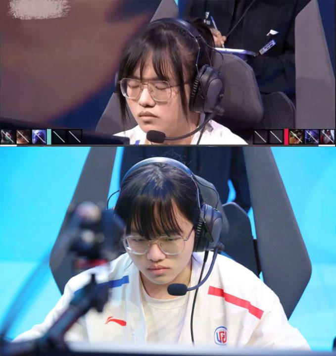 XQW was previously mistaken for a female player in 2023 when he had long hair during matches