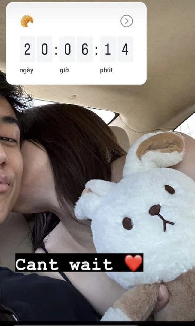 The handsome boy discovered to possibly be Thiều Bảo Trâm's new boyfriend