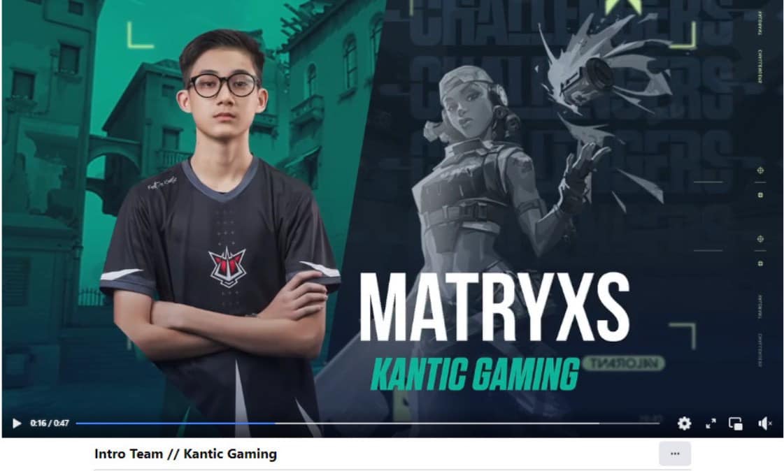 It turns out he was once an Esports player for a Vietnamese VALORANT team with the nickname MaTryXs