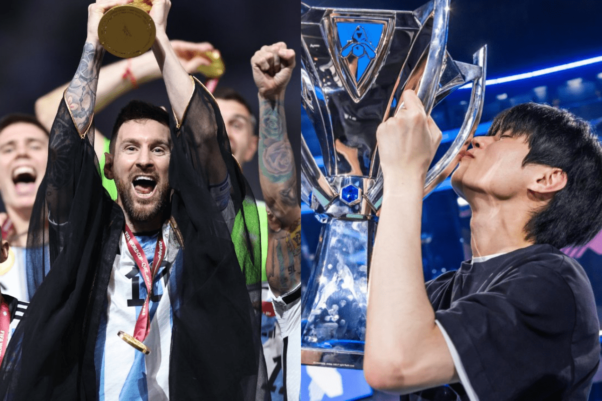 Deft was once compared to Messi in football as they both won the biggest tournaments of their careers at an older age