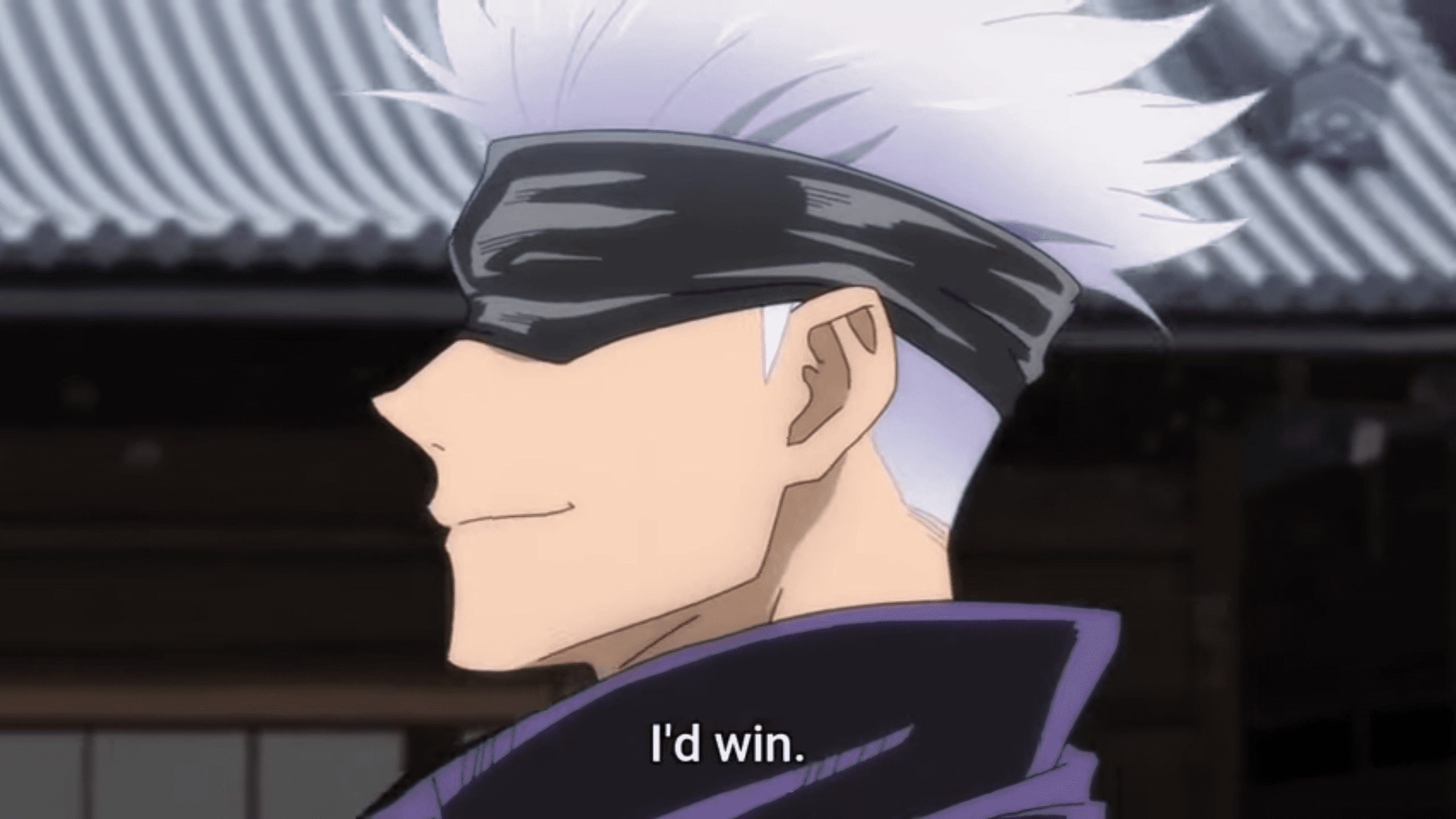 The original version first appeared when Gojo spoke to Yuji