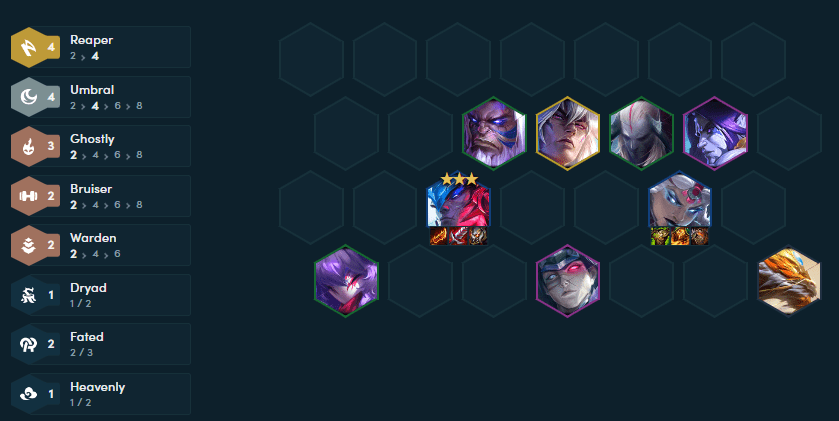 Late game composition