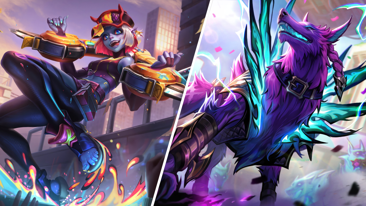 Briar (left) and Naafiri are being neglected by gamers, professional players, and even Riot