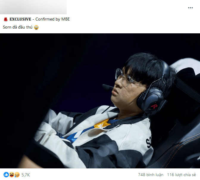 Information that Sorn from MBE has 'dipped his hands in the cookie jar'