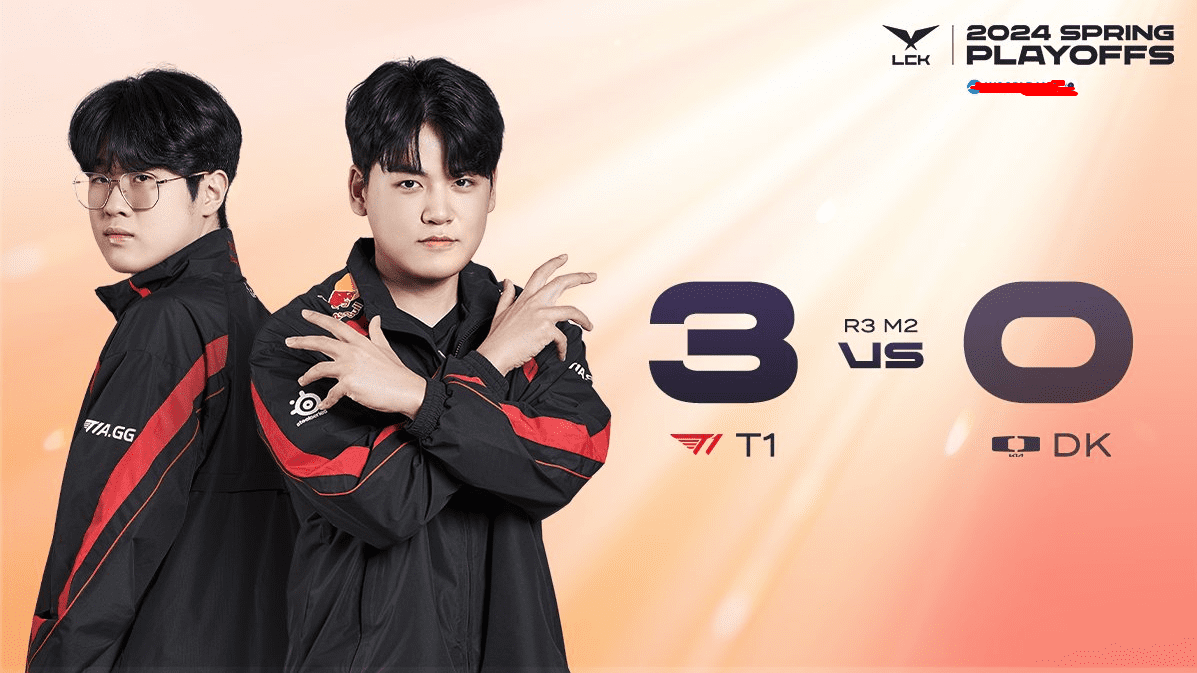 T1 completely dominated DK and secured a spot to advance