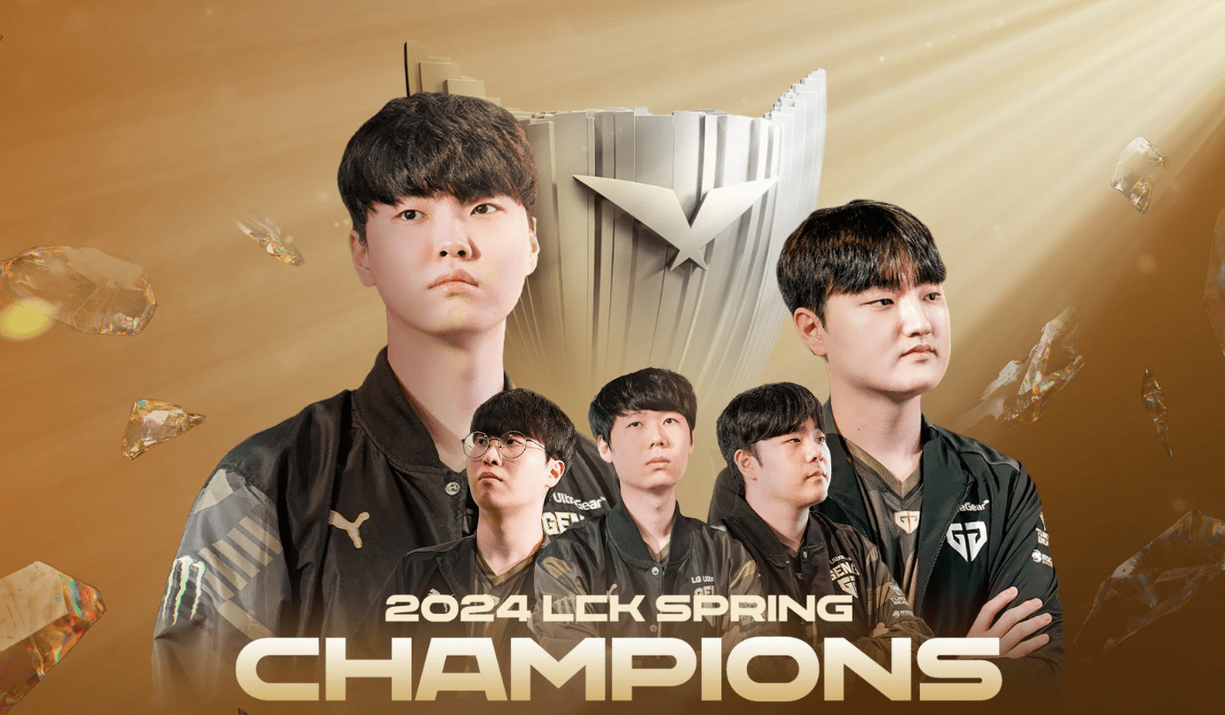 Gen.G has made history in the LCK as the first team to win 4 consecutive seasons