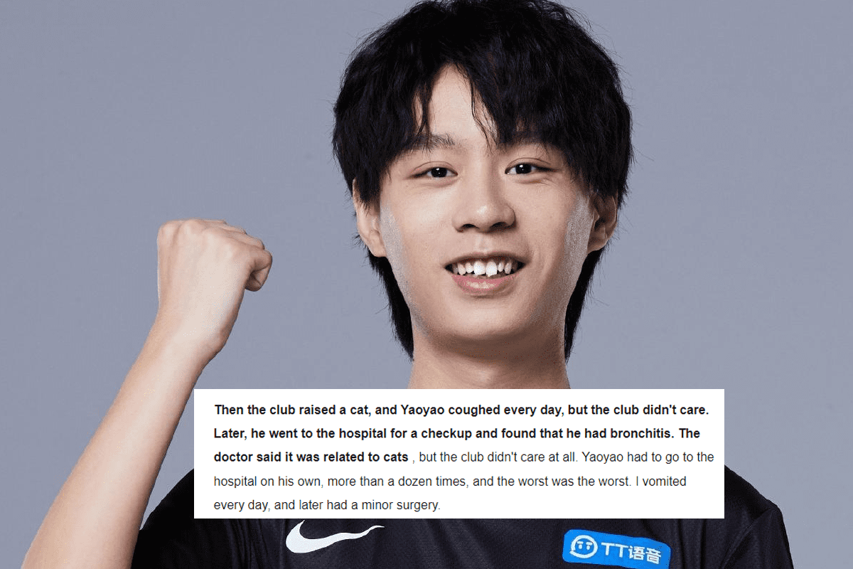 Huanfeng revealed TT's mistreatment of YaoYao: “When the team started adopting cats, YaoYao was constantly coughing, but they didn’t care at all. He then went to the hospital and found out he had pneumonia. The doctor said it was caused by the cats. But TT didn’t care, and YaoYao had to pay for his own medical bills.”