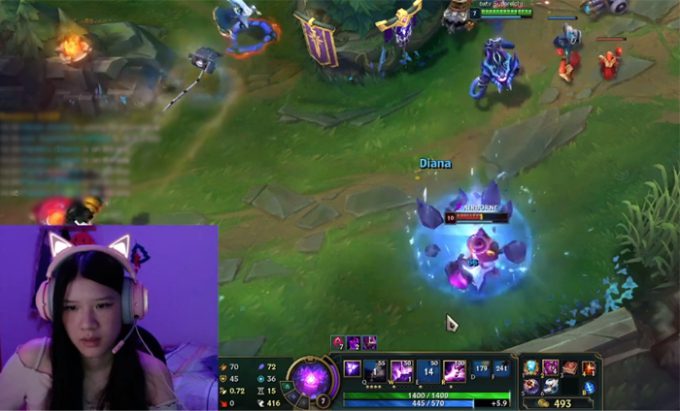 Claudia enjoys the feeling of outsmarting opponents with Vel'Koz
