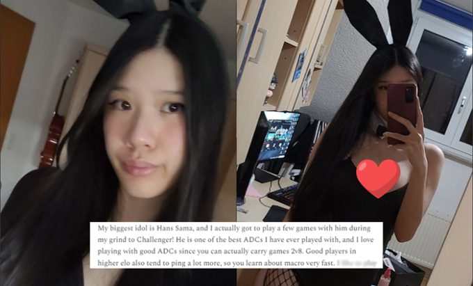Claudia reveals: 'My biggest idol is Hans Sama. Playing alongside outstanding players like Hans Sama is fantastic because we can carry the whole game together. Additionally, it helps me learn macro strategies very quickly'
