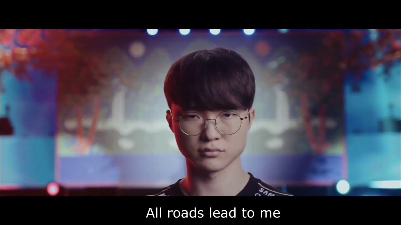 Faker's iconic quote 'All roads lead to my place' from the 2023 World Championship