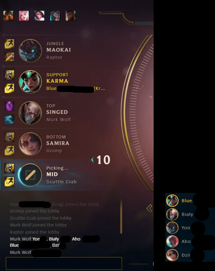 Riot hides player identities during champion selection as a measure to reduce toxicity