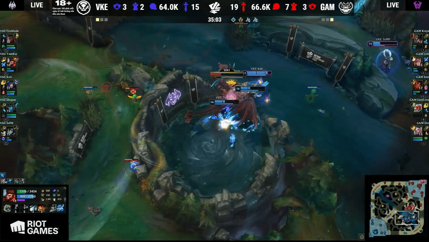 SofM's VKE macro made audiences think of LCK players