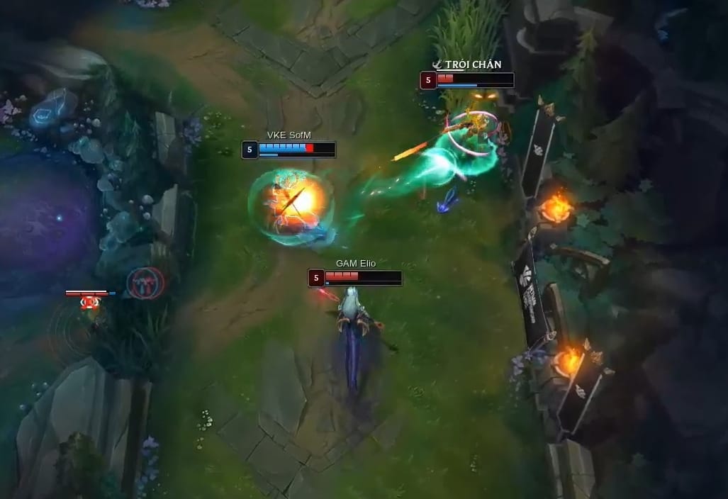 He immediately shines, contributing significantly to VKE's victory over GAM
