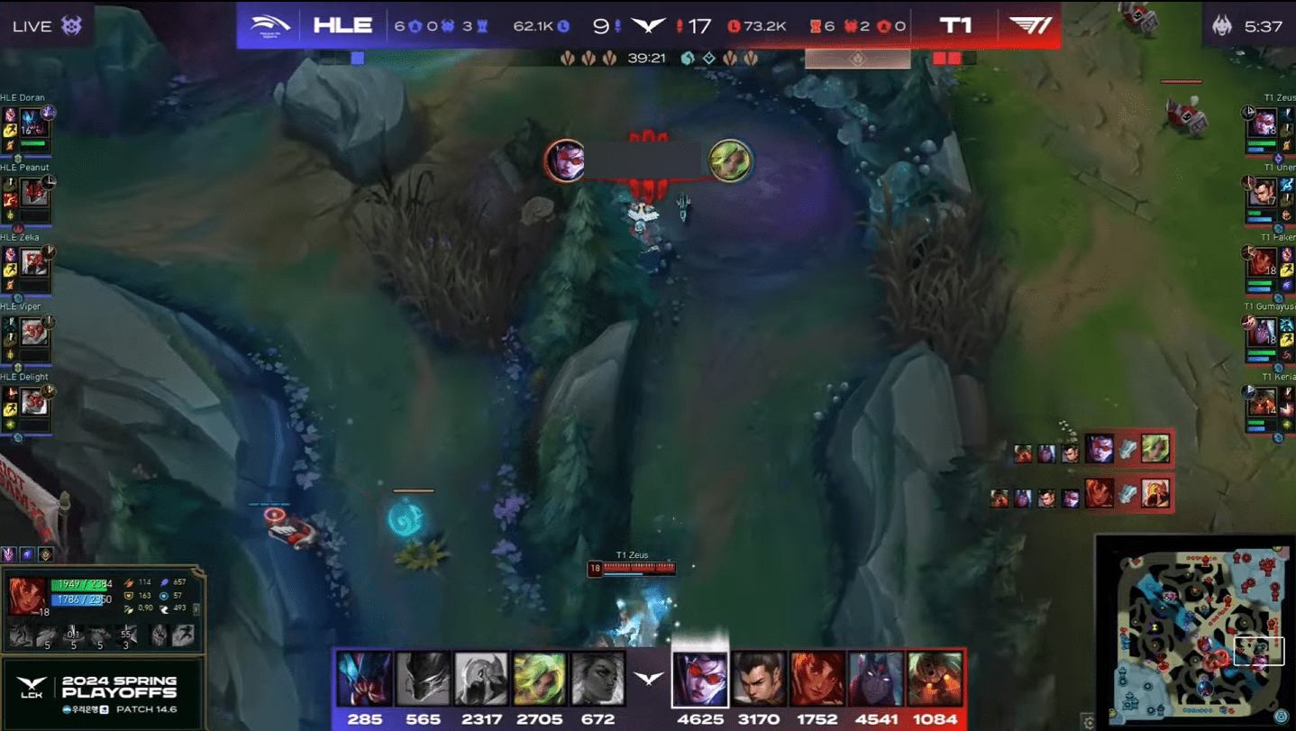 T1 won with a score of 3-1, becoming the second representative of LCK at MSI 2024 and the remaining name to appear in the Spring 2024 finals