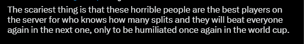 'What’s more disappointing is that such terrible players are the best players in the CBLOL region. And then the cycle repeats as they win the CBLOL again only to lose miserably in international tournaments.' - Another fan expressed significant disappointment.