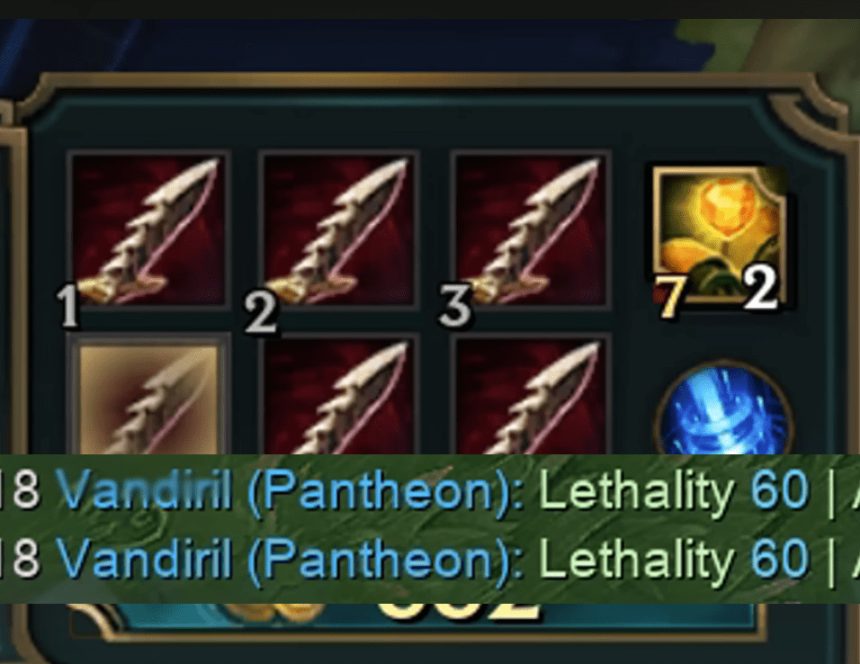 Bug expert Vandiril tested buying 6 Duskblades of Draktharr and the results showed that the Attack Damage they provide completely stacks together