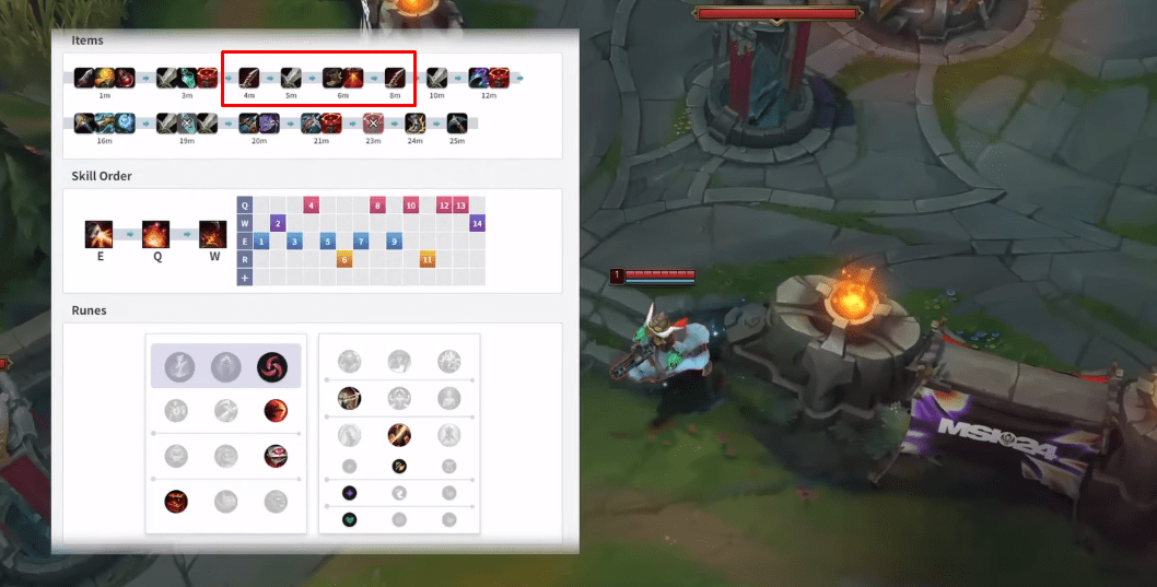 Former World Champion Scout is actively utilizing the strategy of buying multiple Duskblades of Draktharr for Corki in the new patch