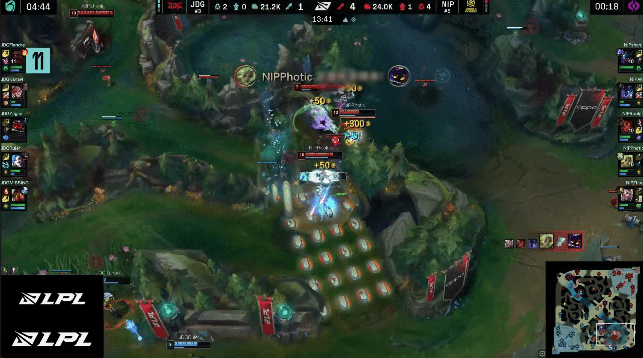Yagao had a very poor game with Veigar in the LPL Spring 2024 playoffs, leading fans to think T1 learned this unreasonable pick from JDG