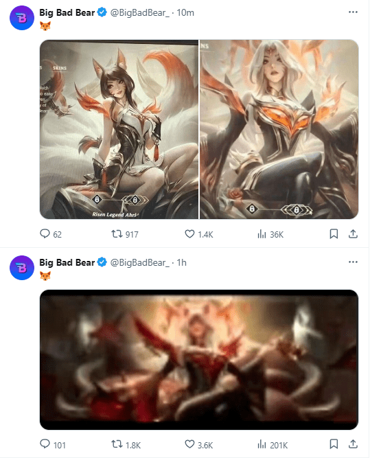 YouTuber BigBadBear reveals some images believed to be of Hall of Fame Faker skin