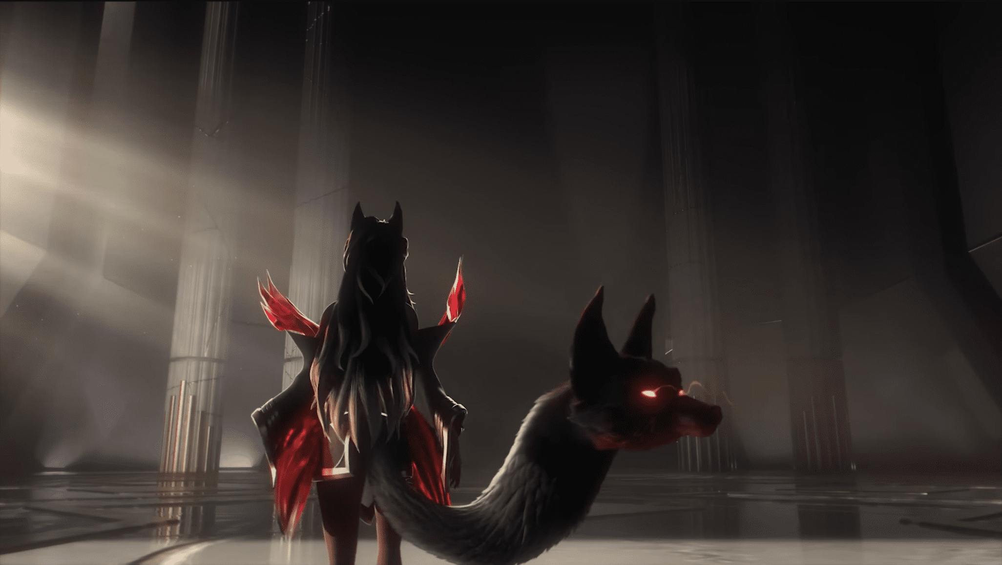 The second form where the tail also becomes a living entity