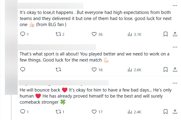Fans send words of encouragement to Faker and T1