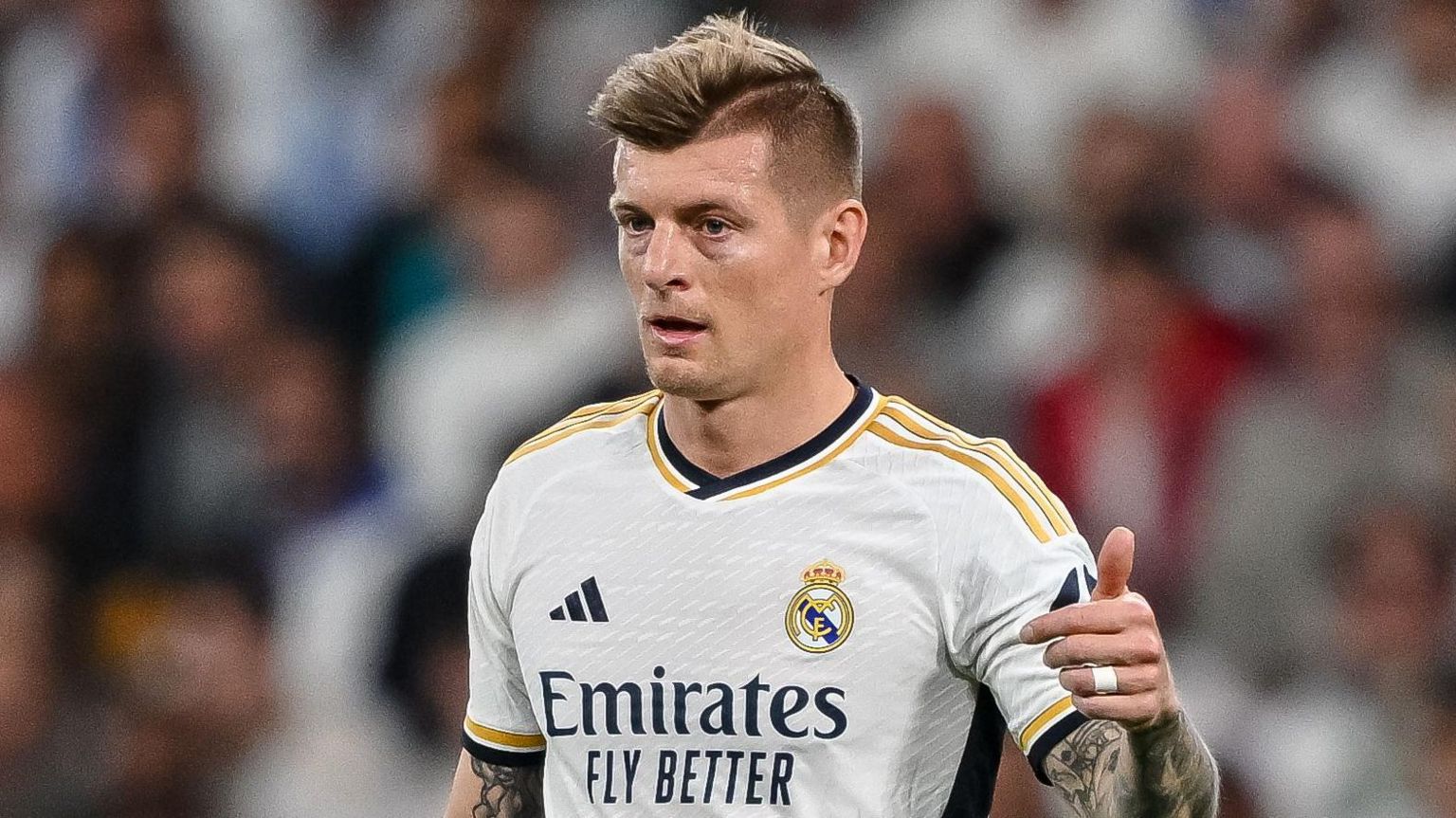 Toni Kroos is also similar to Faker with a nearly fulfilled career full of titles
