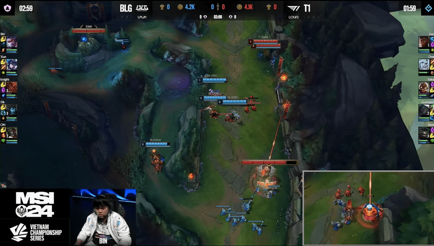 T1 shows they have not really adapted to the roaming meta
