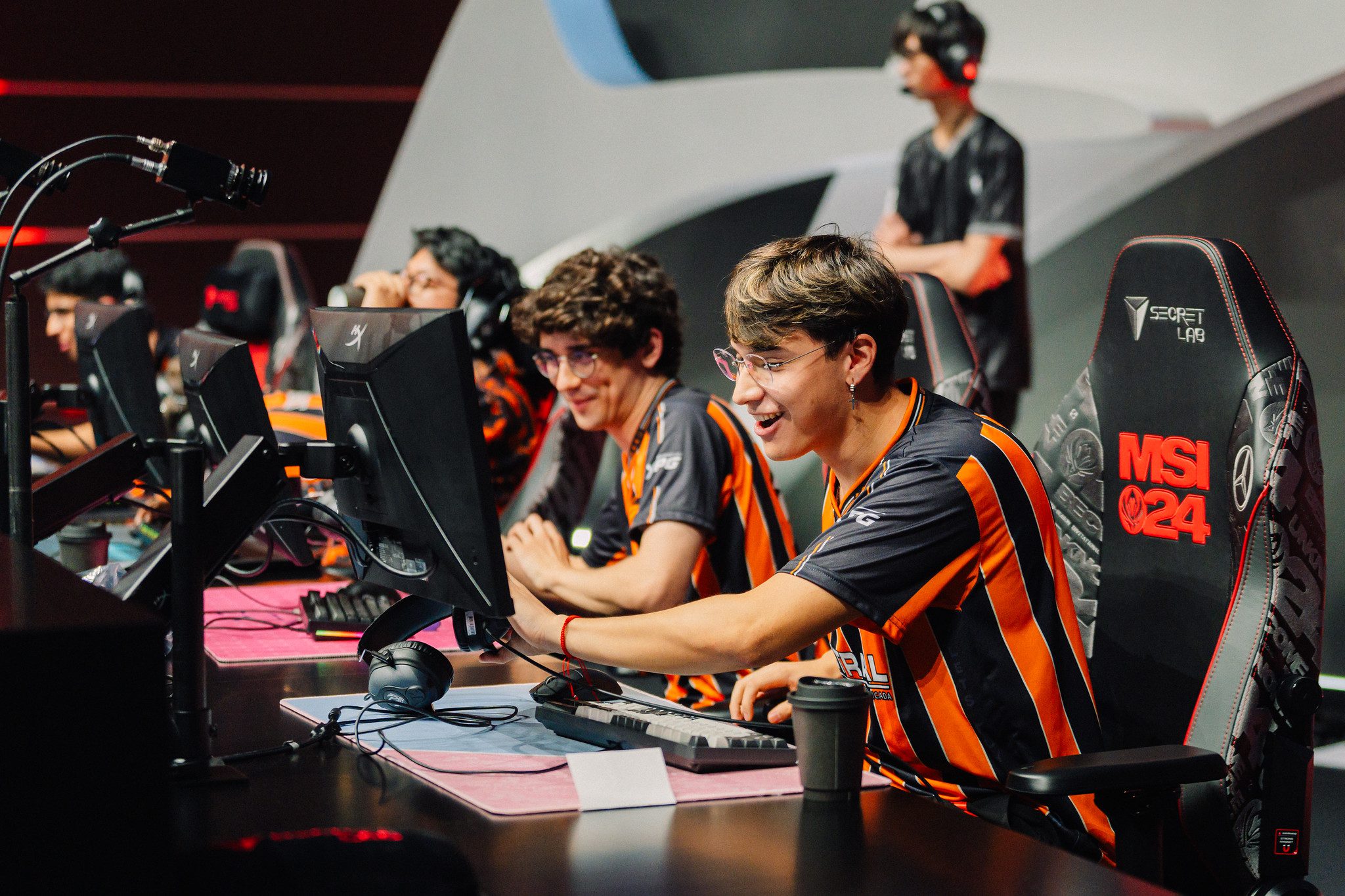 Even though EST lost, the players still played very comfortably