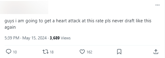 A netizen commented after T1's 'fun' drafts in the first two games: 'Guys, I will have a heart attack with this ratio, so please don't ever draft like this again'