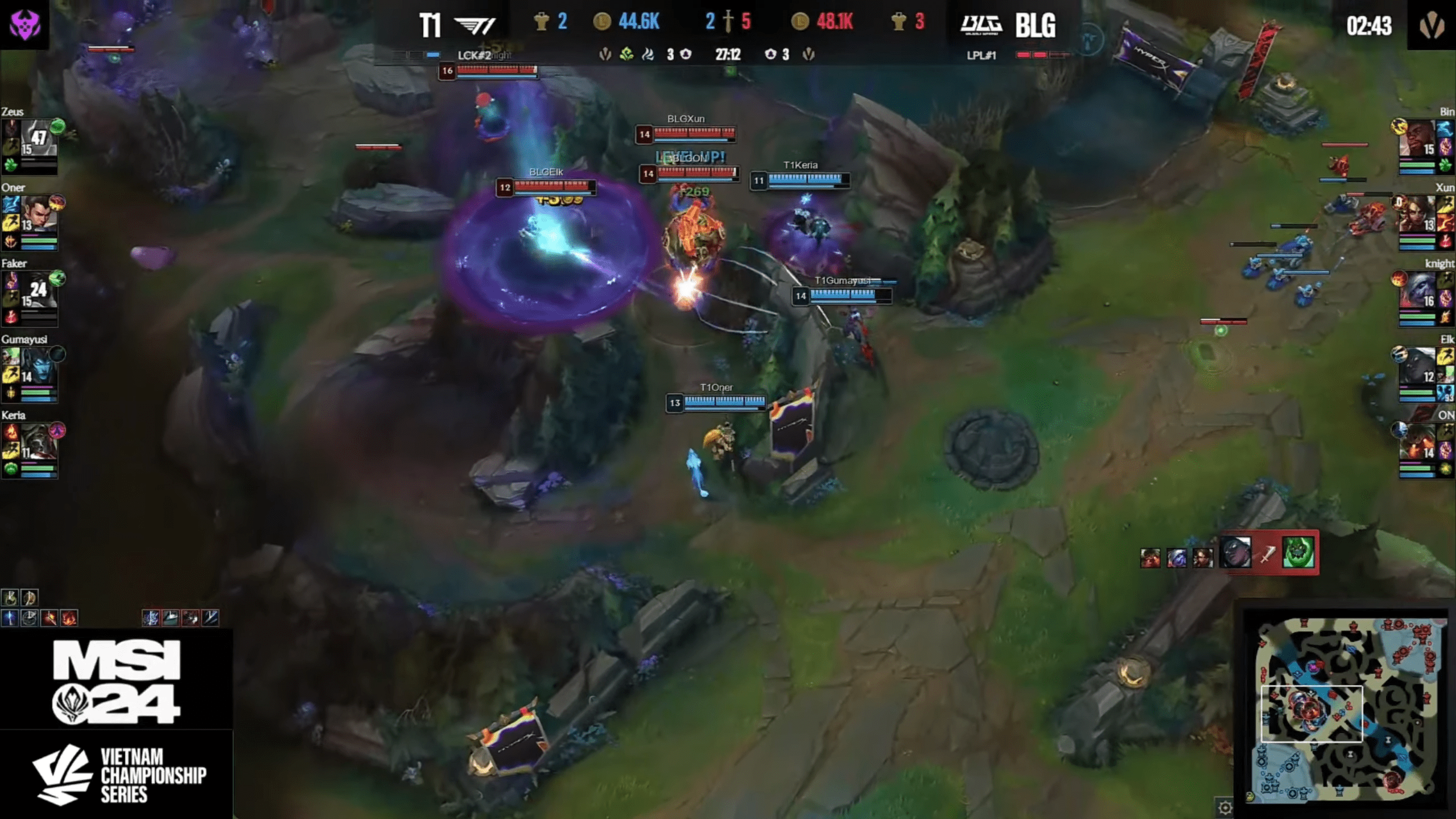 Keria's Renata was also almost ineffective in the previous match against BLG
