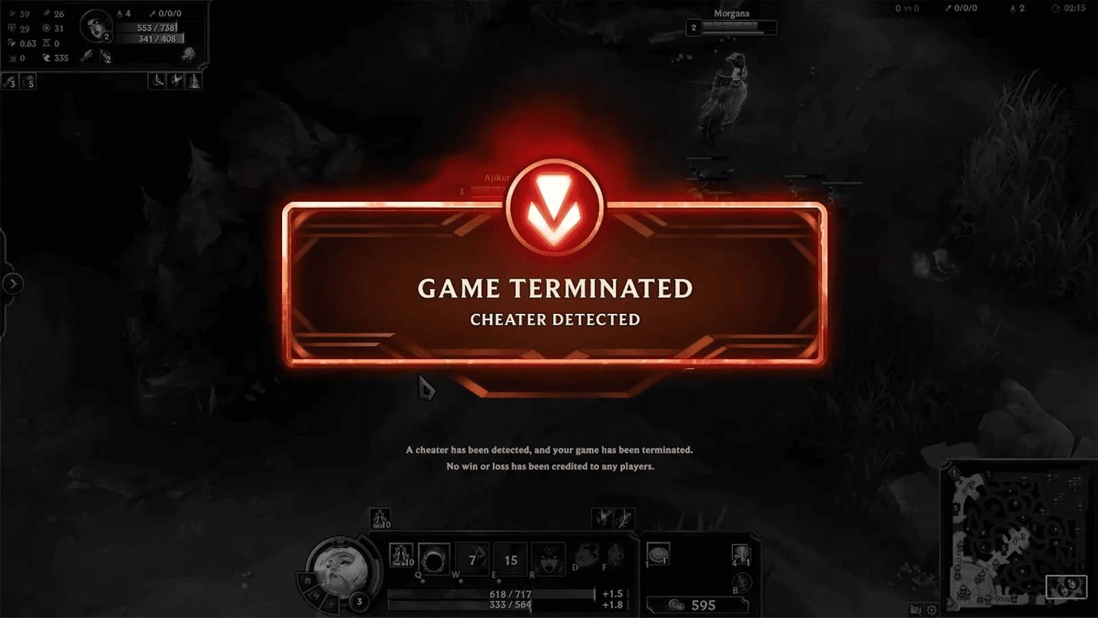 Vanguard has just been implemented in League of Legends for a short time