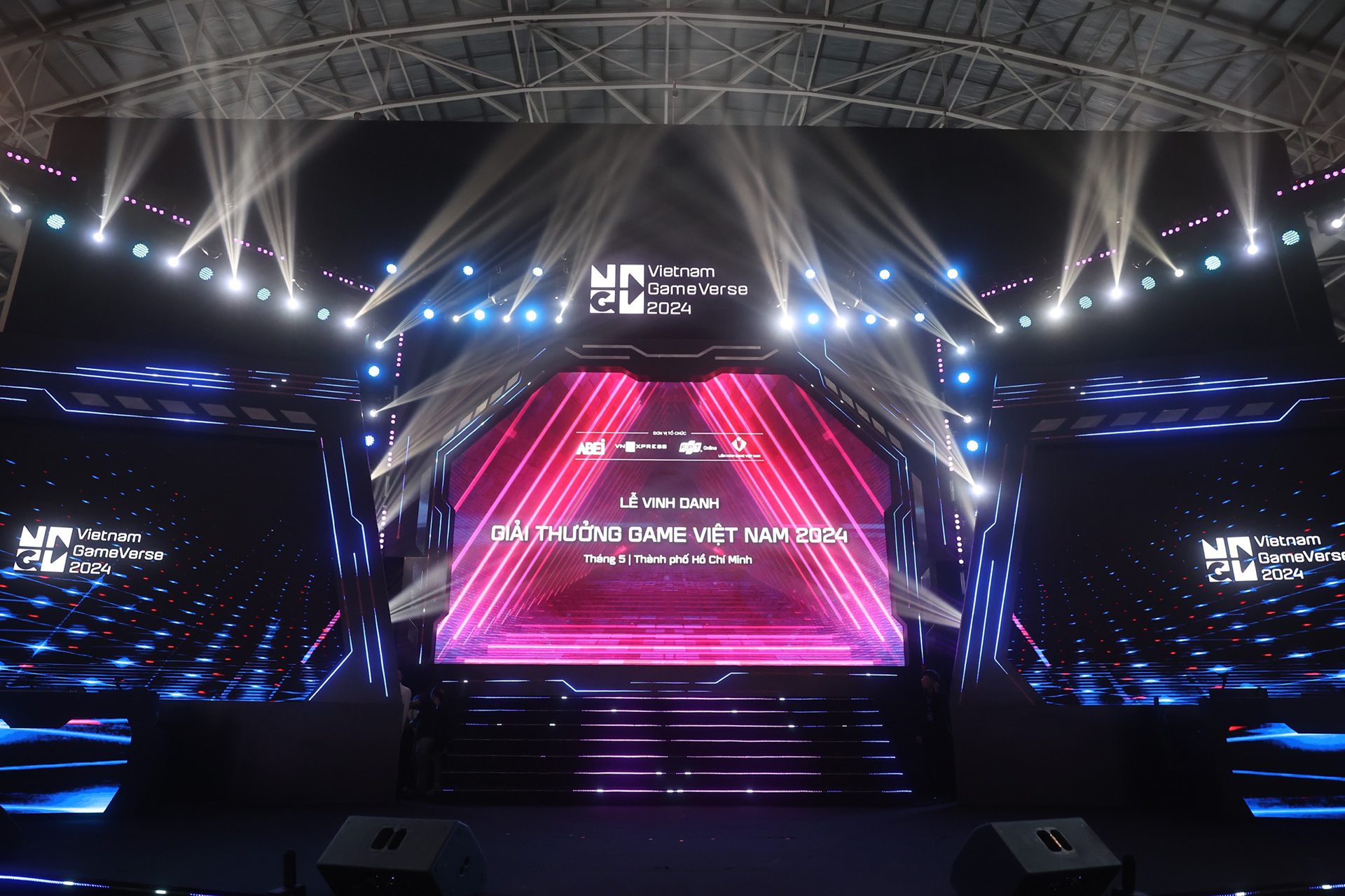 The stage where the Vietnam Game Awards 2024 took place