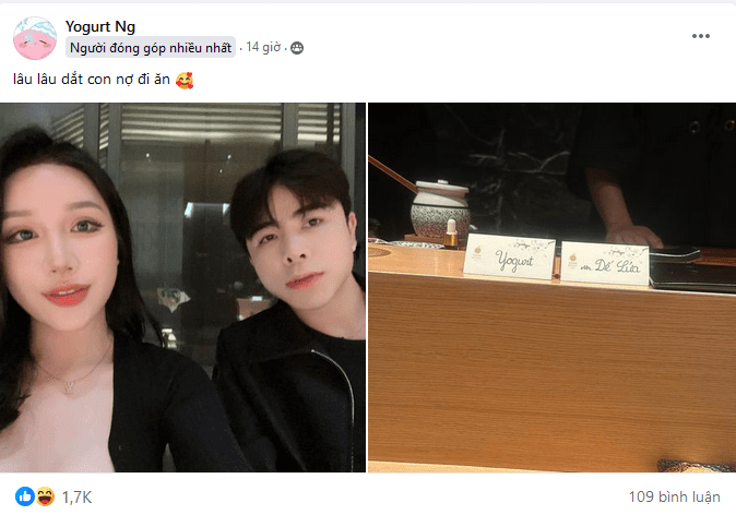 She recently posted pictures hanging out with Zeros and called the former SE star 'my debtor'