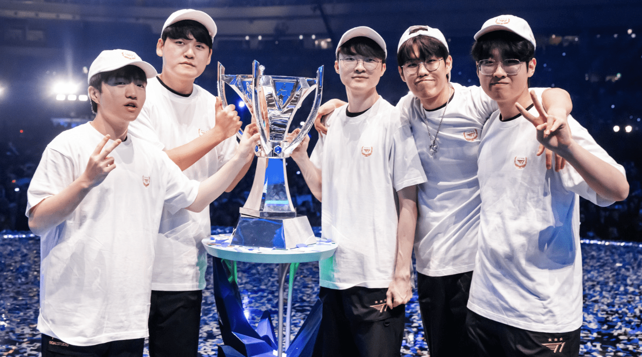 T1 defeated many LPL giants to win the 2023 World Championship