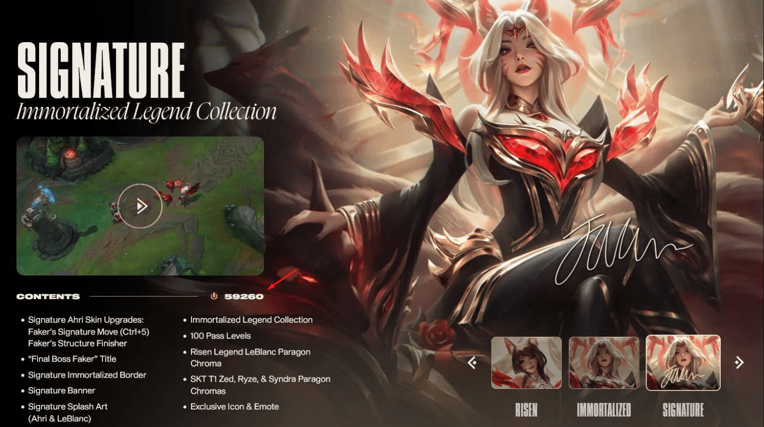 Riot's announcement of the price for the Signature Ahri Legendary Skin reaching 59,260 RP has made the community extremely angry