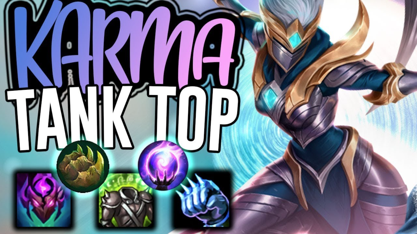 Karma was a nightmare for both League of Legends players and balancing staff at Riot with her extremely powerful tank playstyle during seasons 7-8