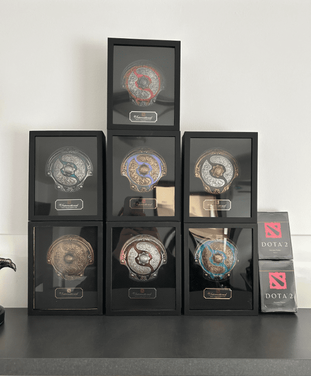 In DOTA 2, players will receive the Aegis Shield when reaching level 1000 on the TI Event Pass