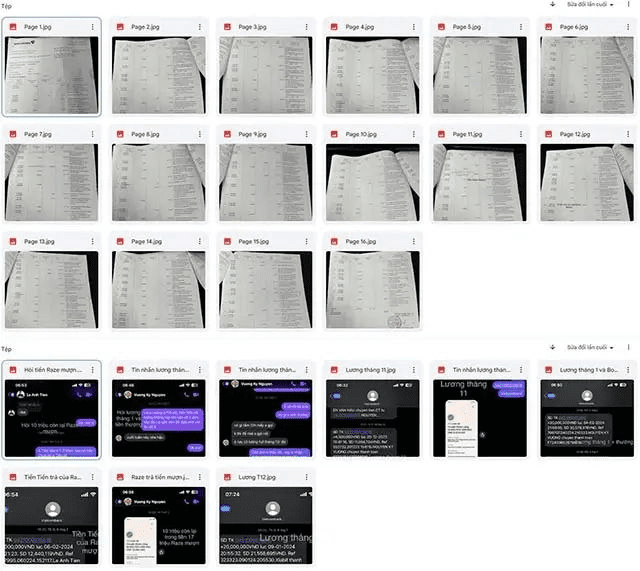 A. is ready to submit both bank statement information and salary receipts as evidence