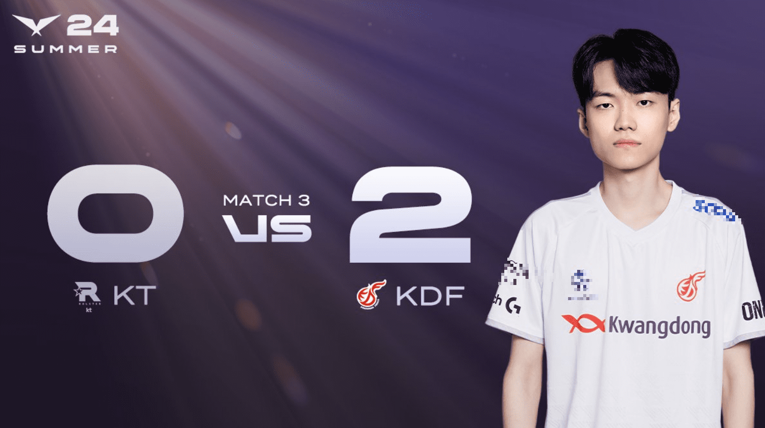 KT recently suffered a shocking 0-2 loss to KDF