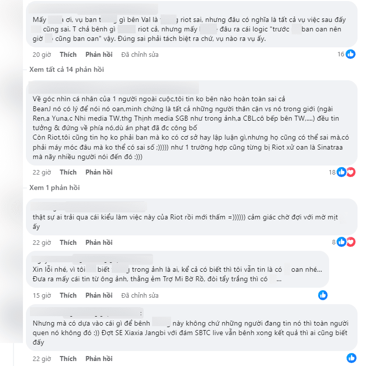 However, the majority of opinions still do not fully trust the one-sided information from BeanJ's supporters