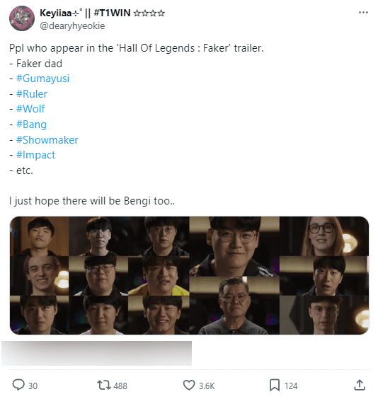 From the trailer, audiences noticed Bengi was missing, but perhaps no one expected the official clip would still lack 'Faker's third summoner spell'
