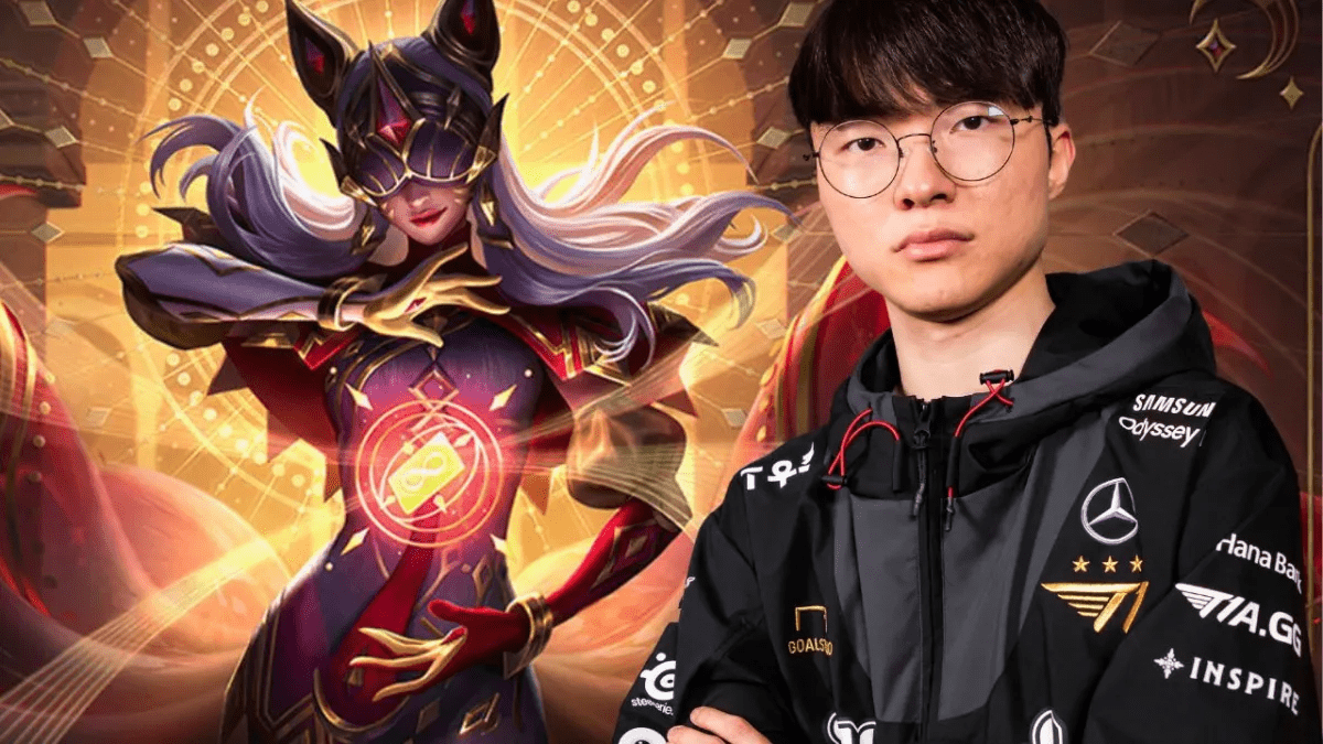 Faker seems quite indifferent towards the HoL skin line